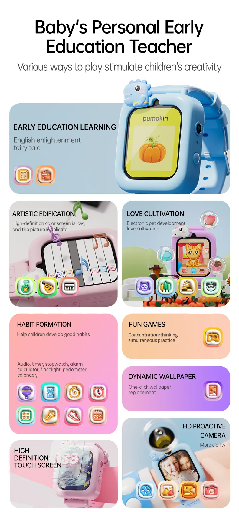 K90 Kids Smartwatch