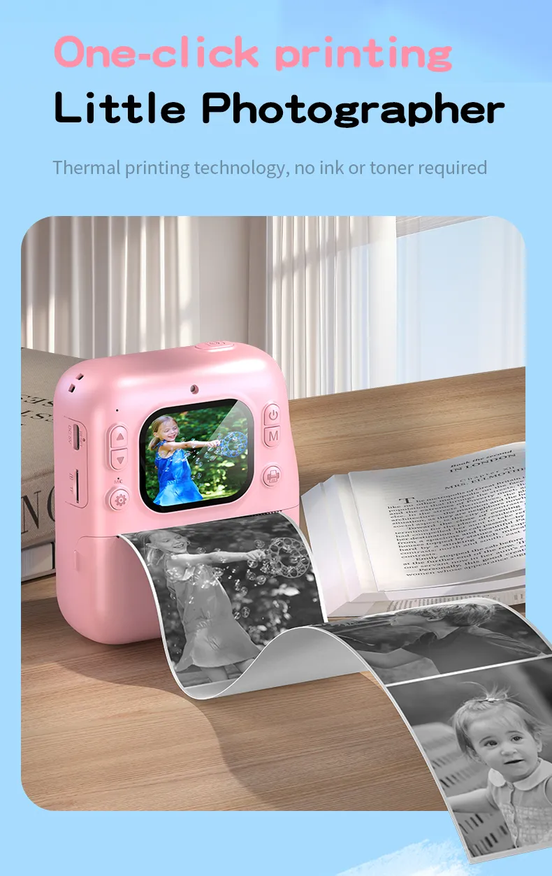 Y300H Kids Instant Print Camera