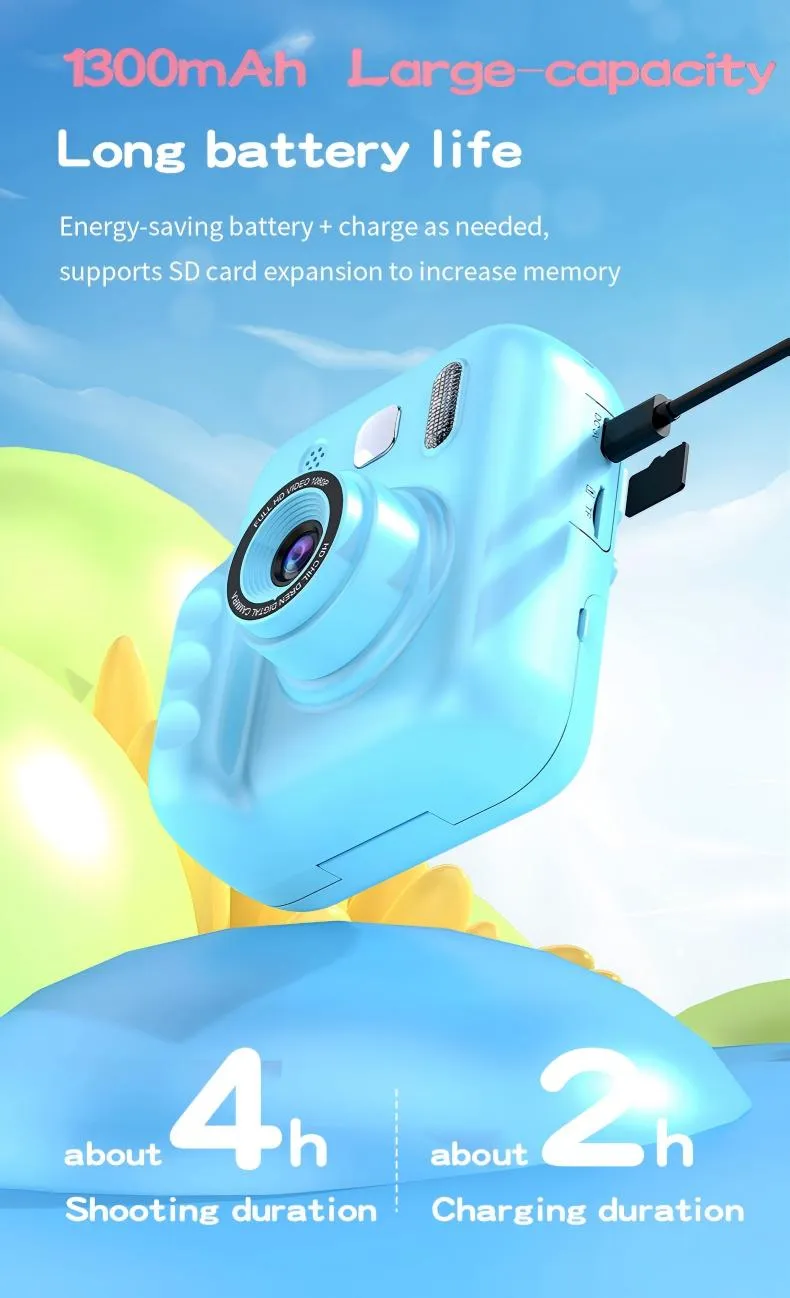 Y300H Kids Instant Print Camera