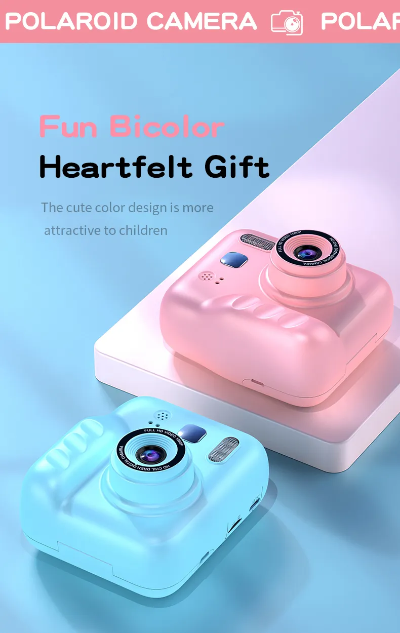 Y300H Kids Instant Print Camera
