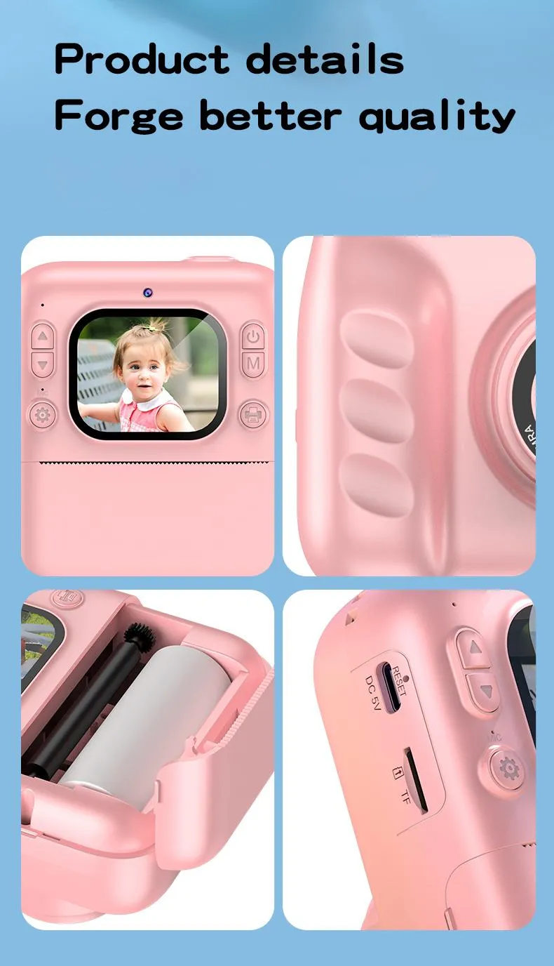 Y300H Kids Instant Print Camera