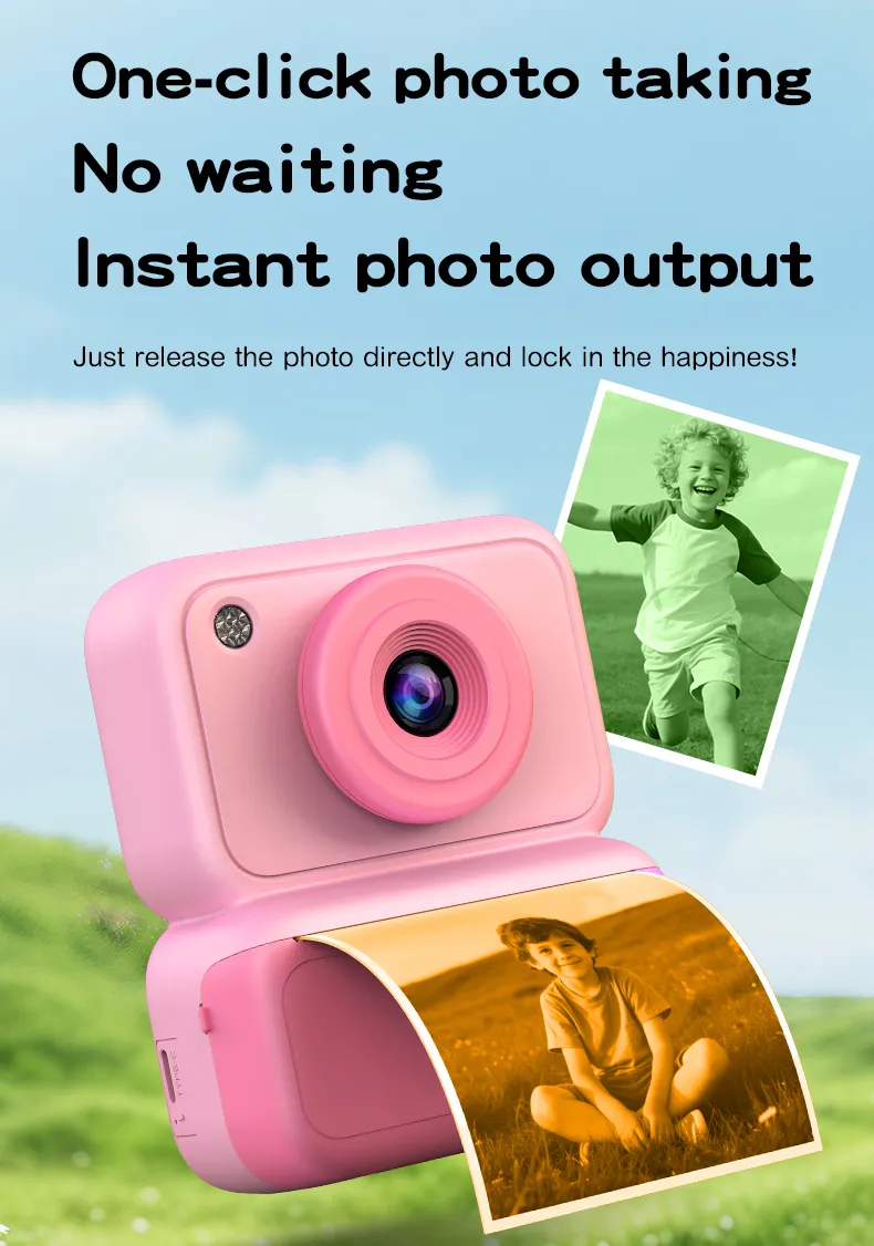 Y350 Kids Instant Print Camera