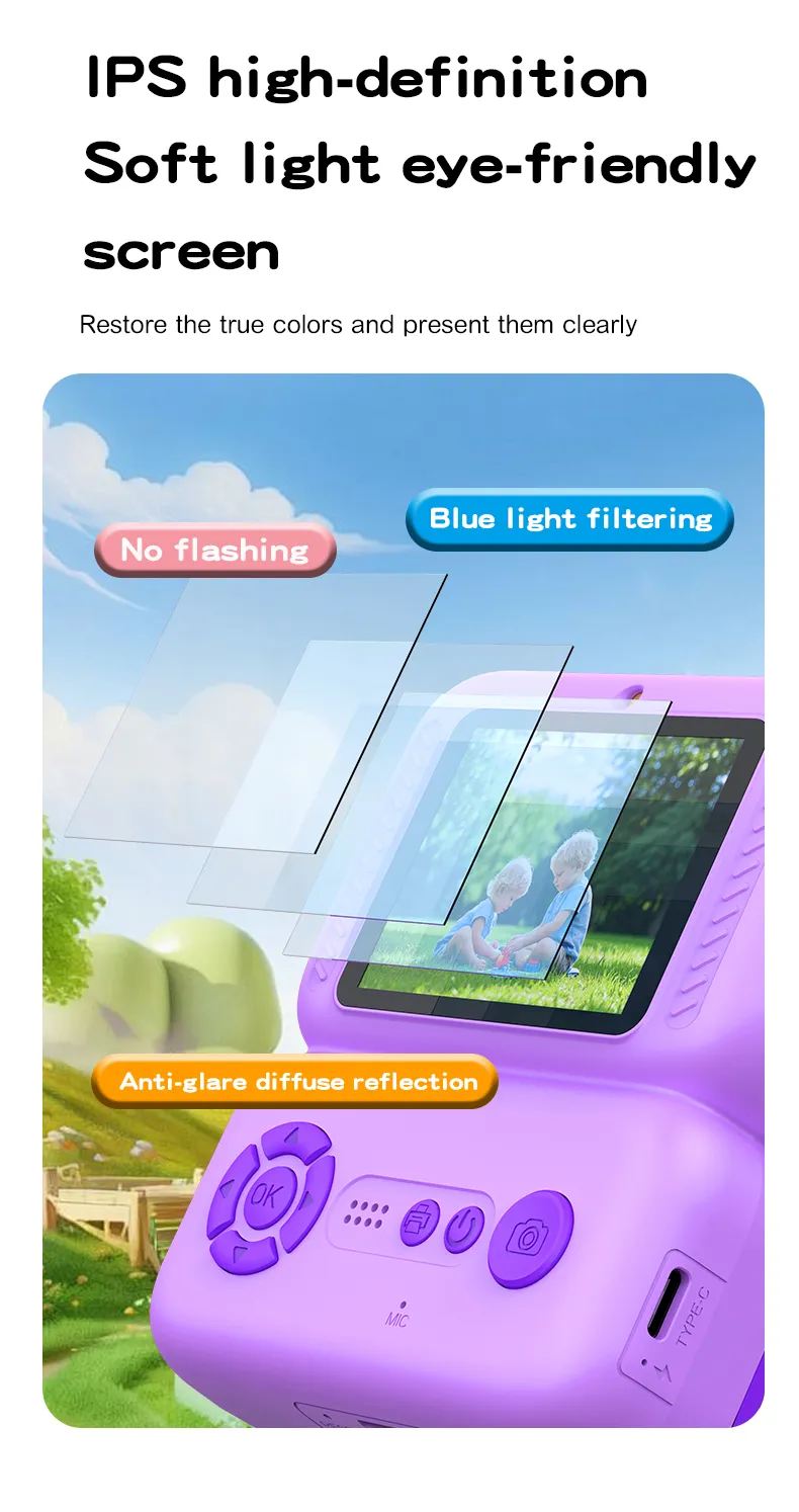 Y350 Kids Instant Print Camera