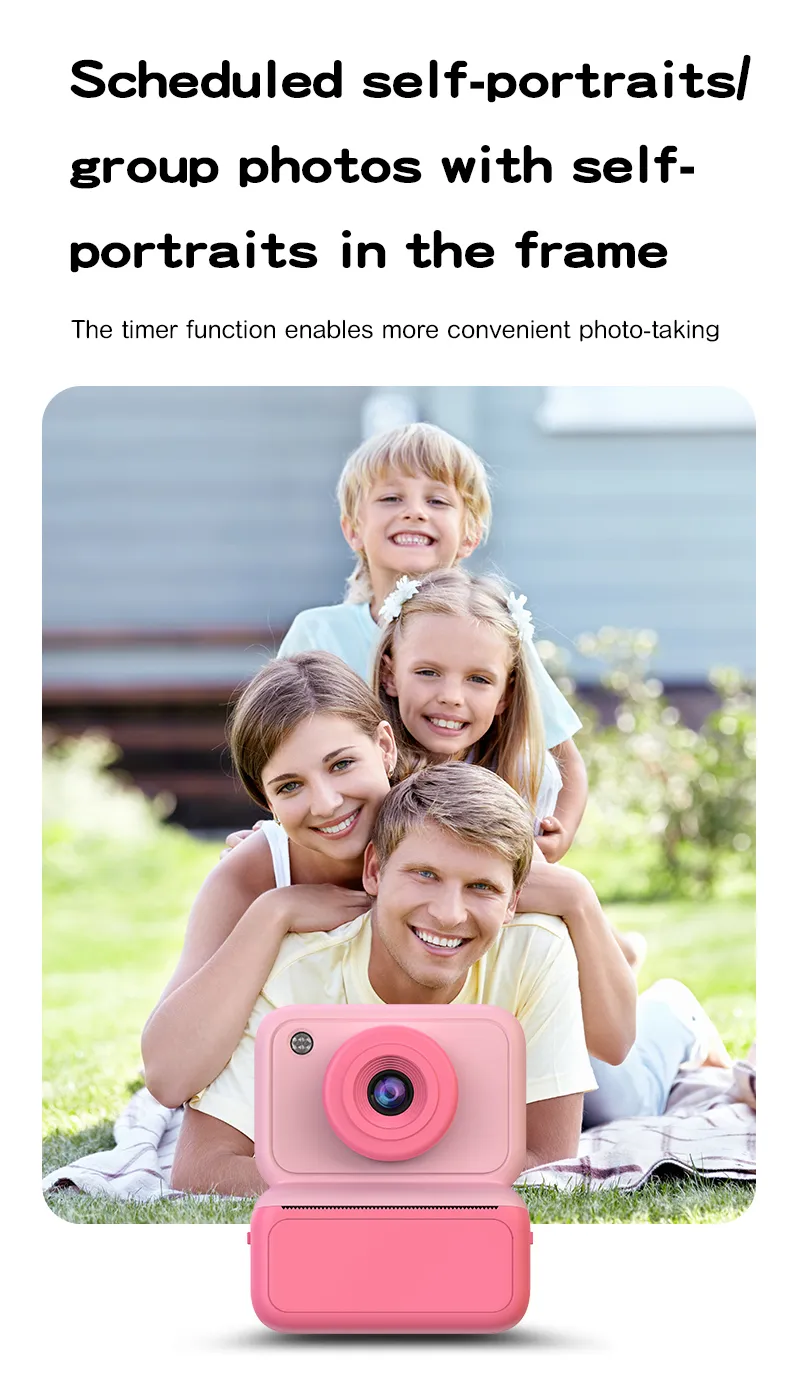 Y350 Kids Instant Print Camera