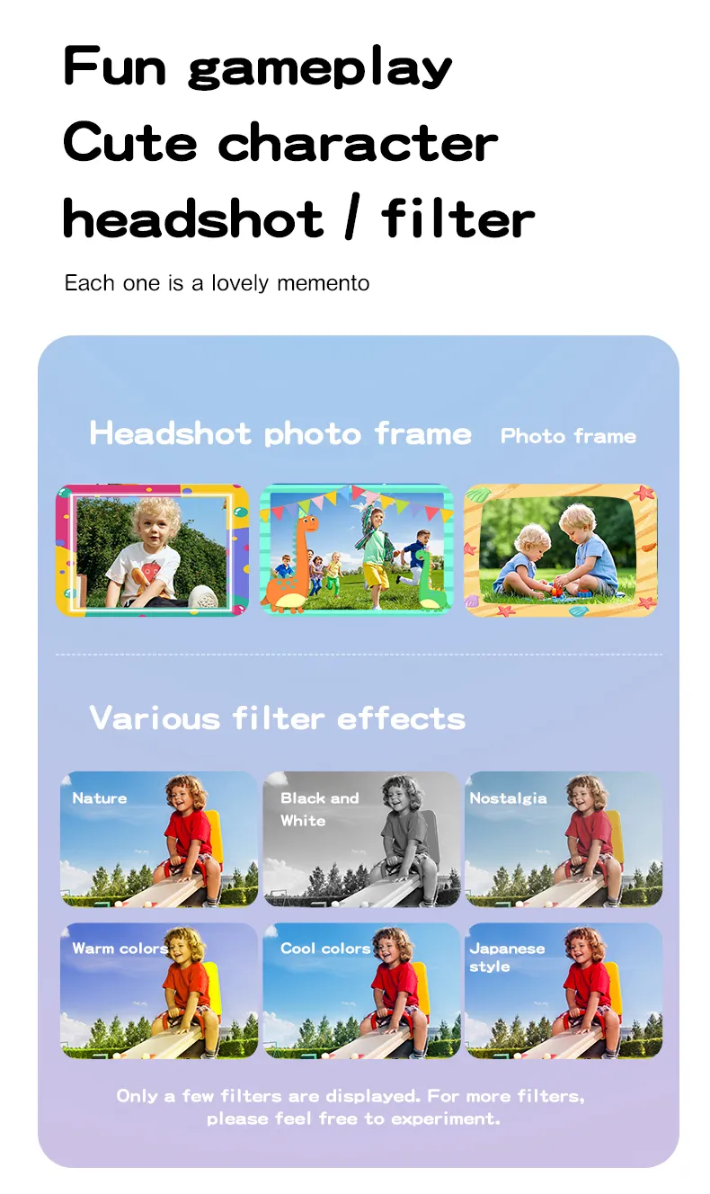 Y350 Kids Instant Print Camera