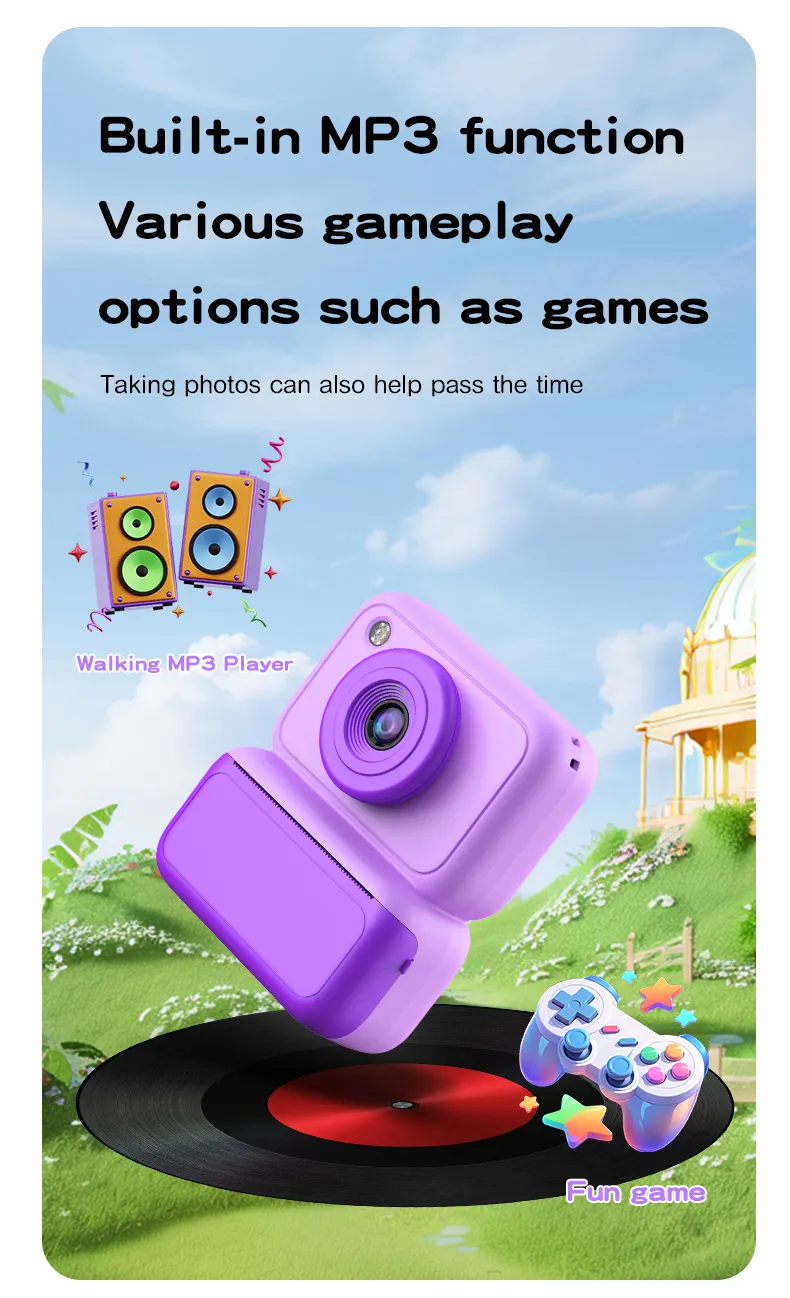 Y350 Kids Instant Print Camera